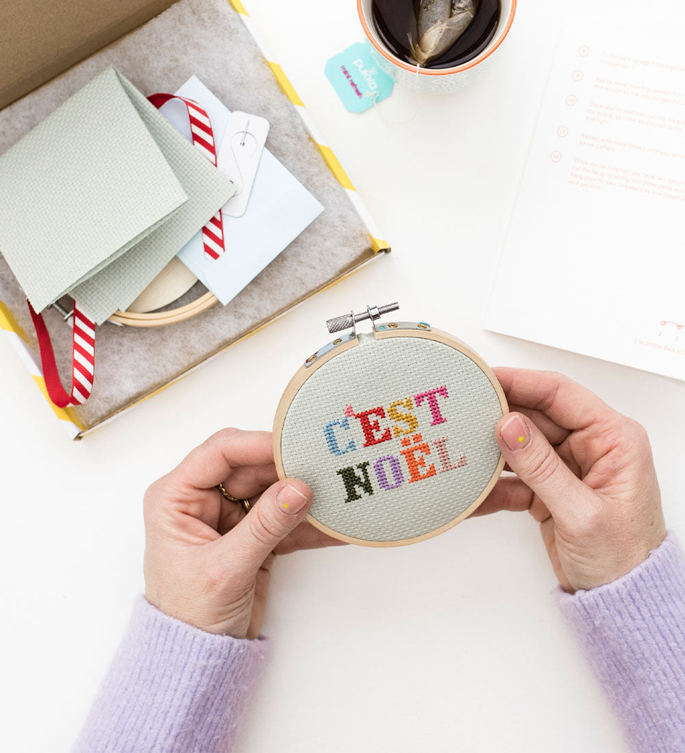 C'est Noel Cross Stitch Kit